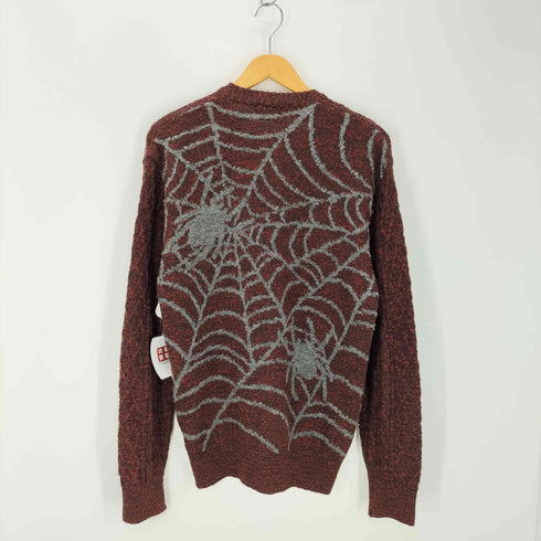 ヒステリックグラマー HYSTERIC GLAMOUR Y2K ケーブル編みニットカーディガン スパイダー メンズ JPN:L