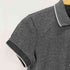 ラコステ LACOSTE ロゴワッペンハーフジップラメポロシャツ レディース JPN:38