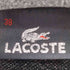 ラコステ LACOSTE ロゴワッペンハーフジップラメポロシャツ レディース JPN:38