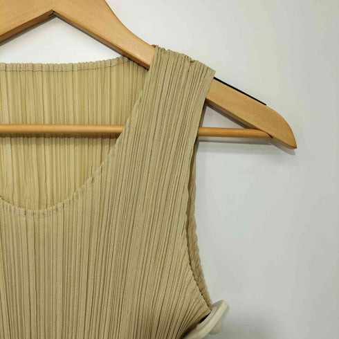 プリーツプリーズイッセイミヤケ PLEATS PLEASE ISSEY MIYAKE Archive サイドスリット ノースリーブ ワンピース レディース JPN:3