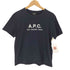 アーペーセー A.P.C. ロゴ刺繍クルーネックTシャツ メンズ M