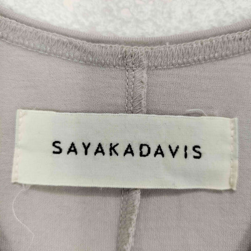 サヤカデイヴィス SAYAKA DAVIS ノースリーブロングワンピース レディース JPN:S