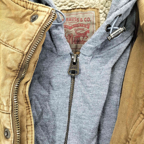 リーバイス Levis フードドッキングデザインワークジャケット メンズ XLT
