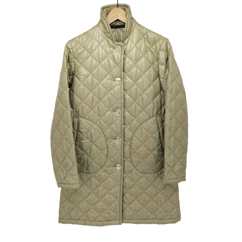 トラディショナルウェザーウェア Traditional Weatherwear ノーカラーキルティングジャケット レディース