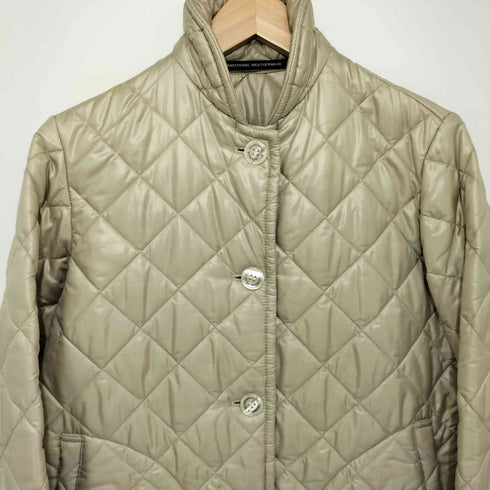 トラディショナルウェザーウェア Traditional Weatherwear ノーカラーキルティングジャケット レディース