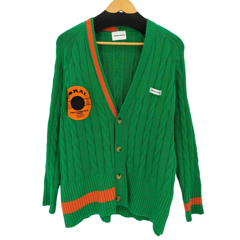 テンダーパーソン TENDER PERSON COLLEGE KNIT CARDIGAN メンズ 00