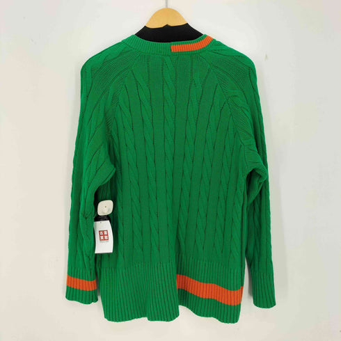 テンダーパーソン TENDER PERSON COLLEGE KNIT CARDIGAN メンズ 00
