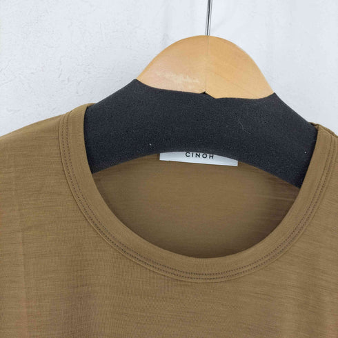 チノ CINOH PLEATS CUFF LONG SLEEVE T-SHIRT レディース JPN:38