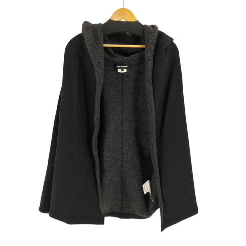 ジュンヤワタナベコムデギャルソン JUNYA WATANABE COMME des GARCONS 11AW ウールナイロン フーデッド ボタンレスジャケット レディース JPN:S