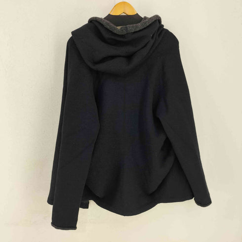 ジュンヤワタナベコムデギャルソン JUNYA WATANABE COMME des GARCONS 11AW ウールナイロン フーデッド ボタンレスジャケット レディース JPN:S