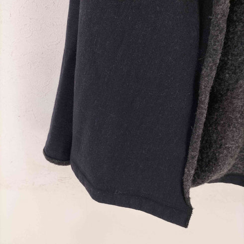 ジュンヤワタナベコムデギャルソン JUNYA WATANABE COMME des GARCONS 11AW ウールナイロン フーデッド ボタンレスジャケット レディース JPN:S