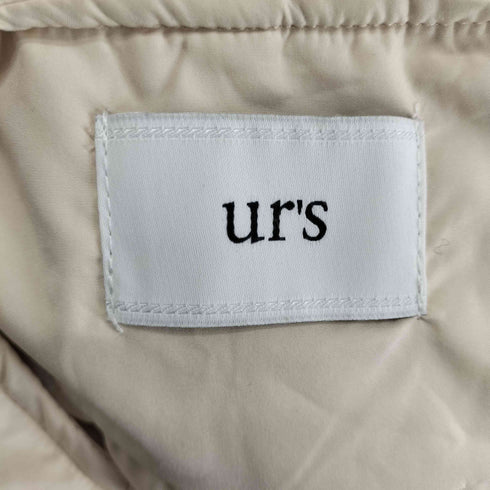 ユアーズ urs 中綿ノーカラートレンチコート レディース JPN:M