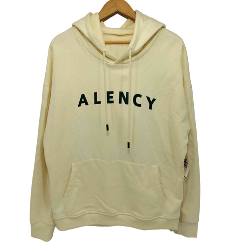 ALENCY スウェット プリント プルオーバー パーカー メンズ import:M