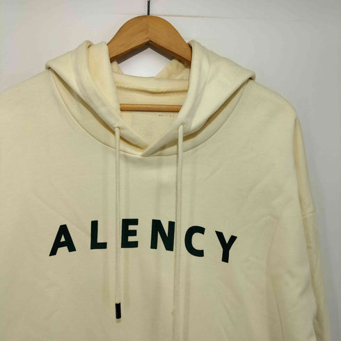 ALENCY スウェット プリント プルオーバー パーカー メンズ import:M