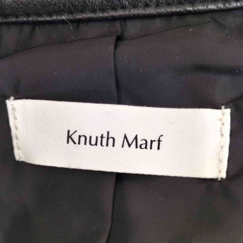クヌースマーフ Knuth Marf leather riders blouson レディース JPN:S