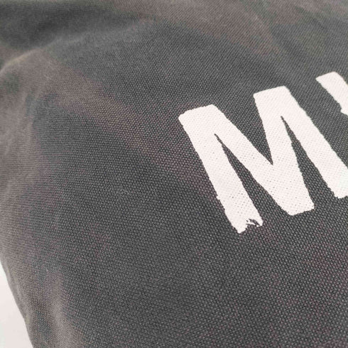 エムエイチエル MHL. キャンバス 2WAY ショルダーバッグ ロゴプリント メンズ
