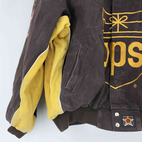 ジェイエイチデザイン JH Design 90s USA製 企業 刺繍レーシングジャケット メンズ JPN:XXL
