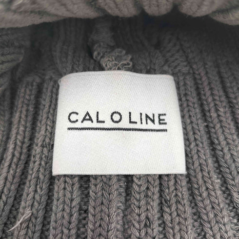 キャルオーライン CAL O LINE SATINICNE SURF CLUB カスタム ワッペン ケーブル ニット キャップ ビーニー メンズ