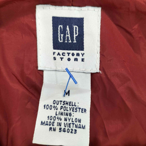 ギャップ Gap スタンドカラージップブルゾン メンズ JPN:M