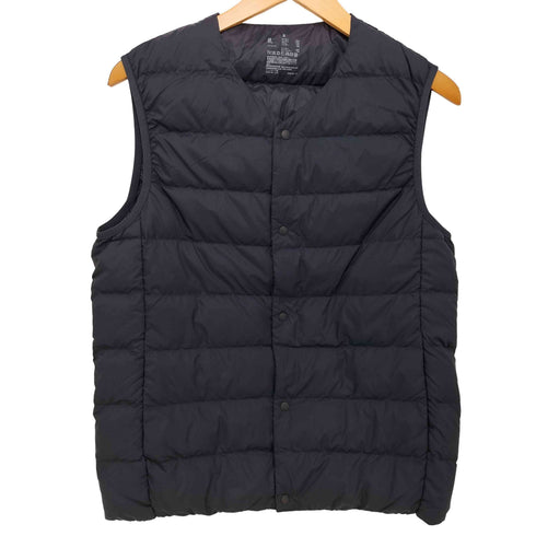 ムジルシリョウヒン 無印良品 23AW 軽量ダウンノーカラーベスト(帯電防止裏地) メンズ JPN:S