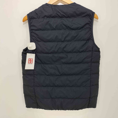 ムジルシリョウヒン 無印良品 23AW 軽量ダウンノーカラーベスト(帯電防止裏地) メンズ JPN:S