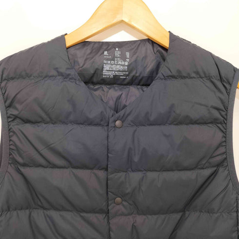ムジルシリョウヒン 無印良品 23AW 軽量ダウンノーカラーベスト(帯電防止裏地) メンズ JPN:S