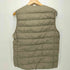 ムジルシリョウヒン 無印良品 23AW 軽量ダウンノーカラーベスト(帯電防止裏地) メンズ JPN:L
