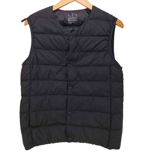 ムジルシリョウヒン 無印良品 23AW 軽量ダウンノーカラーベスト(帯電防止裏地) メンズ JPN:S