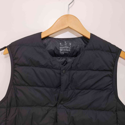 ムジルシリョウヒン 無印良品 23AW 軽量ダウンノーカラーベスト(帯電防止裏地) メンズ JPN:S