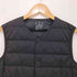ムジルシリョウヒン 無印良品 23AW 軽量ダウンノーカラーベスト(帯電防止裏地) メンズ JPN:S