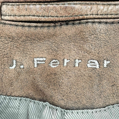 J.Ferrar レザーテーラードジャケット メンズ XXL