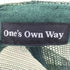 one's own way メッシュキャップ メンズ