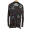 ドリスヴァンノッテン DRIES VAN NOTEN ミャオ族 素材切替 ヘンリーネックロングカットソー メンズ import:M
