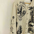 ドリスヴァンノッテン DRIES VAN NOTEN アニマルプリント 総柄 ノーカラージャケット メンズ import:L