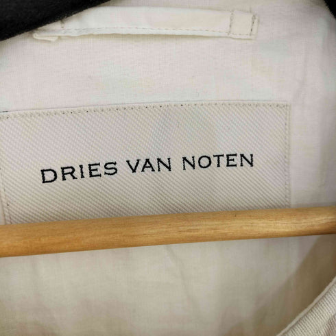 ドリスヴァンノッテン DRIES VAN NOTEN アニマルプリント 総柄 ノーカラージャケット メンズ import:L