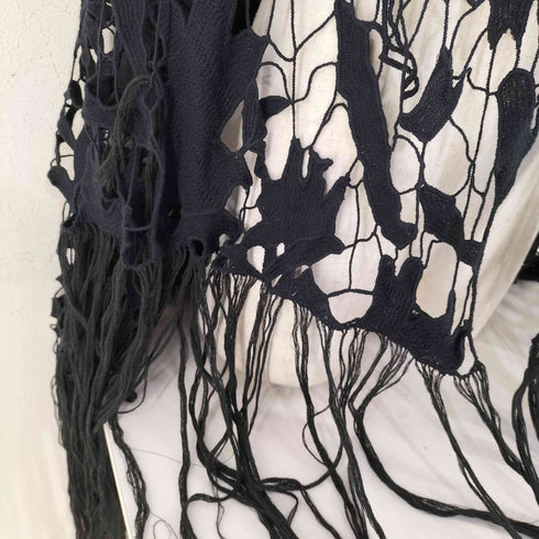 ドリスヴァンノッテン DRIES VAN NOTEN 総レース ライナー付 大判ストール メンズ