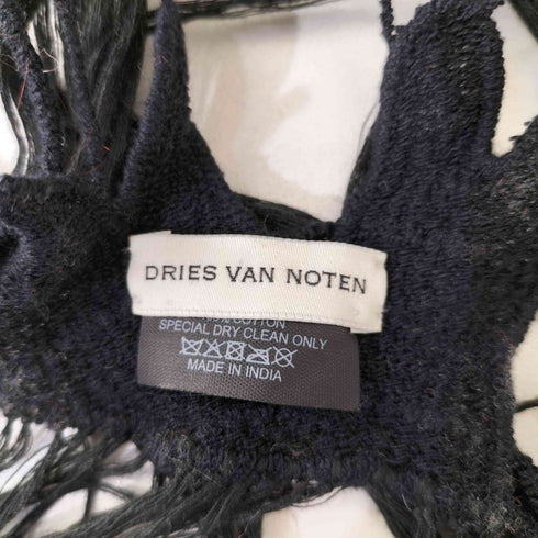 ドリスヴァンノッテン DRIES VAN NOTEN 総レース ライナー付 大判ストール メンズ