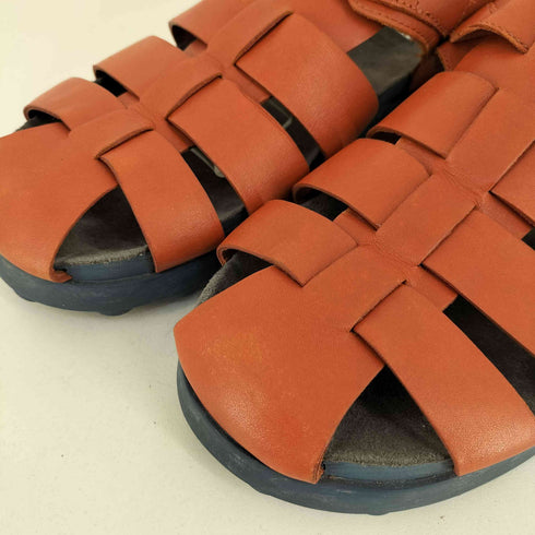 カンペール CAMPER PELOTAS Orange Sandals メンズ JPN:41
