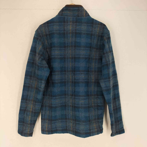 JOHN WAYNE チェック柄ハーフジップネルトップス メンズ JPN:S