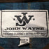 JOHN WAYNE チェック柄ハーフジップネルトップス メンズ JPN:S