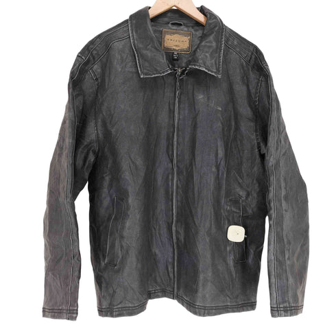 アリゾナジーン ARIZONA JEAN フェイクレザージップブルゾン メンズ JPN:XXL