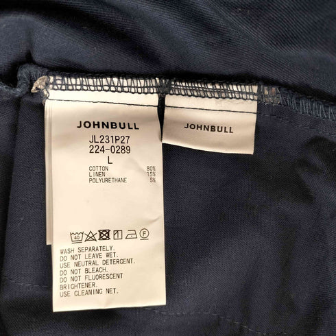 ジョンブル Johnbull コットン リネン テーパード パンツ レディース JPN:L