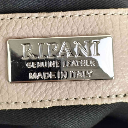 RIPANI 2WAY レザーショルダーバッグ ハンドバッグ レディース