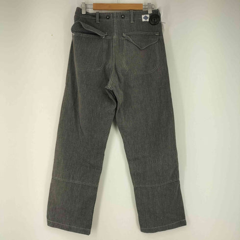 ポストオーバーオールズ POST OVERALLS サスペンダーボタン ストレートパンツ メンズ