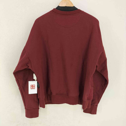 イートウツ E.TAUTZ MADE IN UK 前ガゼット バイアス異素材切替スウェット メンズ import:M