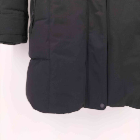 ザラ ZARA WATER REPELLENT LONG PADDED ファー付き中綿コート レディース import:M