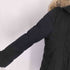 ザラ ZARA WATER REPELLENT LONG PADDED ファー付き中綿コート レディース import:M