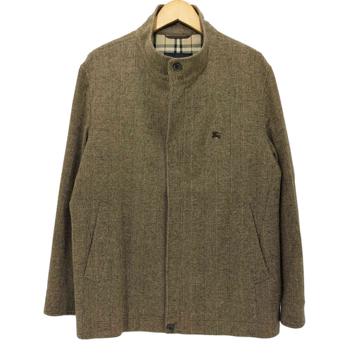 バーバリーロンドン BURBERRY LONDON グレンチェックハリントンジャケット スイングトップブルゾン メンズ JPN:L