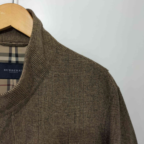 バーバリーロンドン BURBERRY LONDON グレンチェックハリントンジャケット スイングトップブルゾン メンズ JPN:L