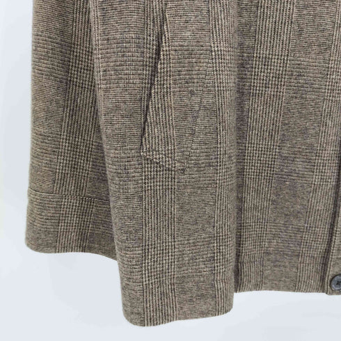 バーバリーロンドン BURBERRY LONDON グレンチェックハリントンジャケット スイングトップブルゾン メンズ JPN:L